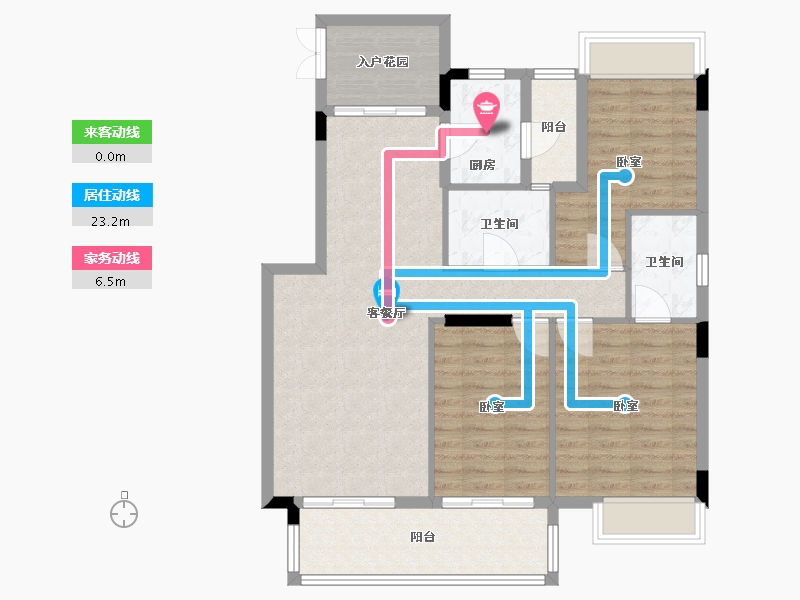 广东省-广州市-路劲悦峰-97.07-户型库-动静线