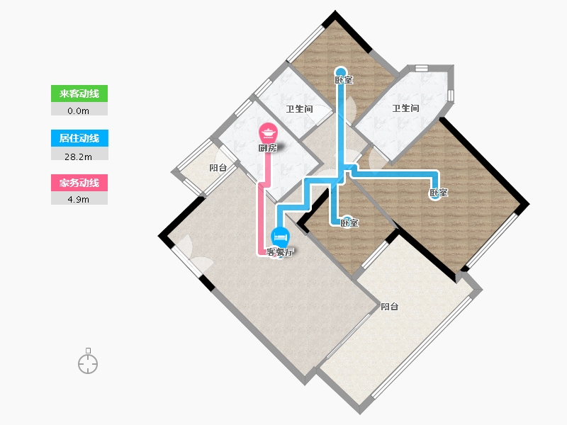 广东省-广州市-越秀滨海珺城-120.00-户型库-动静线