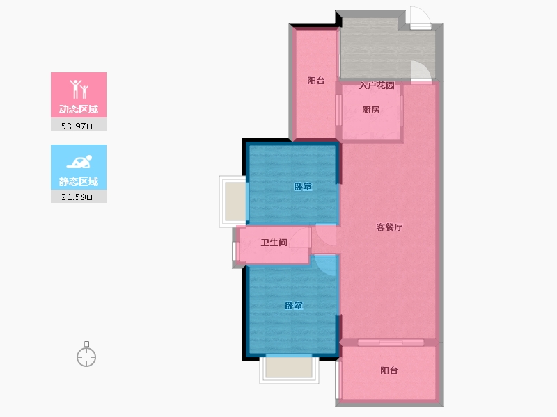 广东省-广州市-云山名都-75.01-户型库-动静分区