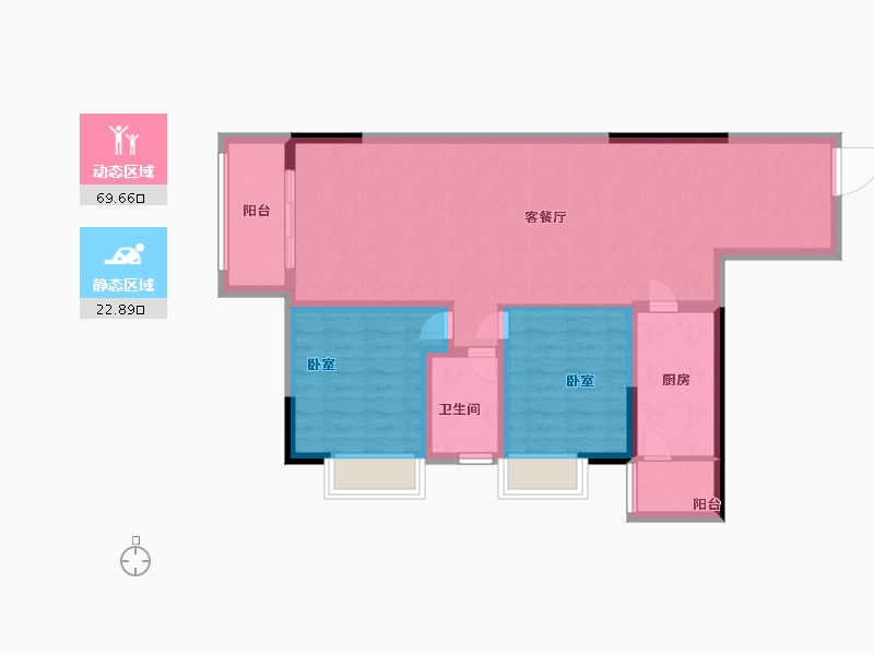 广东省-广州市-云山名都-83.00-户型库-动静分区