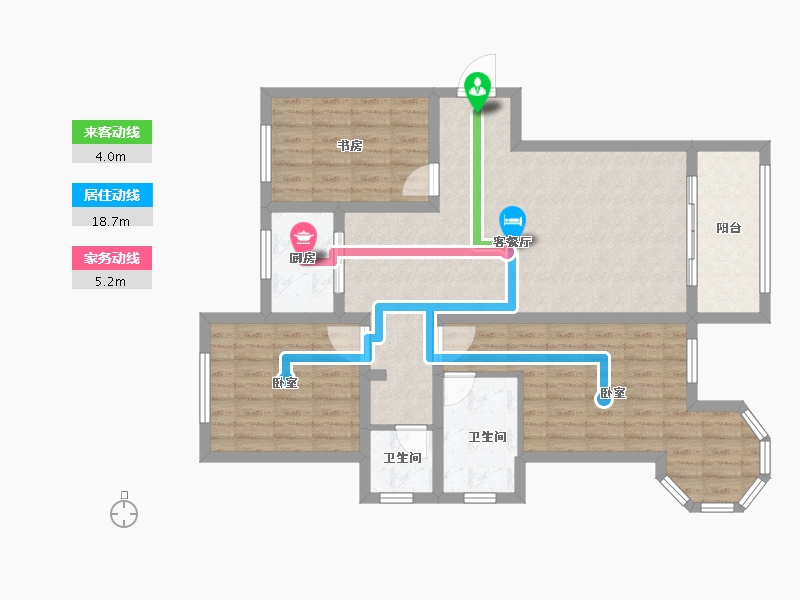 河北省-邢台市-领世城邦-96.10-户型库-动静线