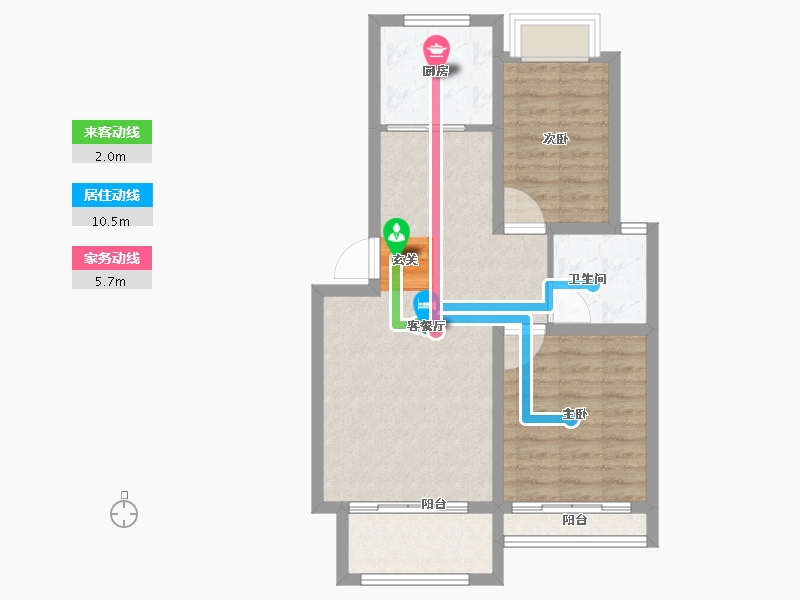 江苏省-宿迁市-金茂府-69.00-户型库-动静线