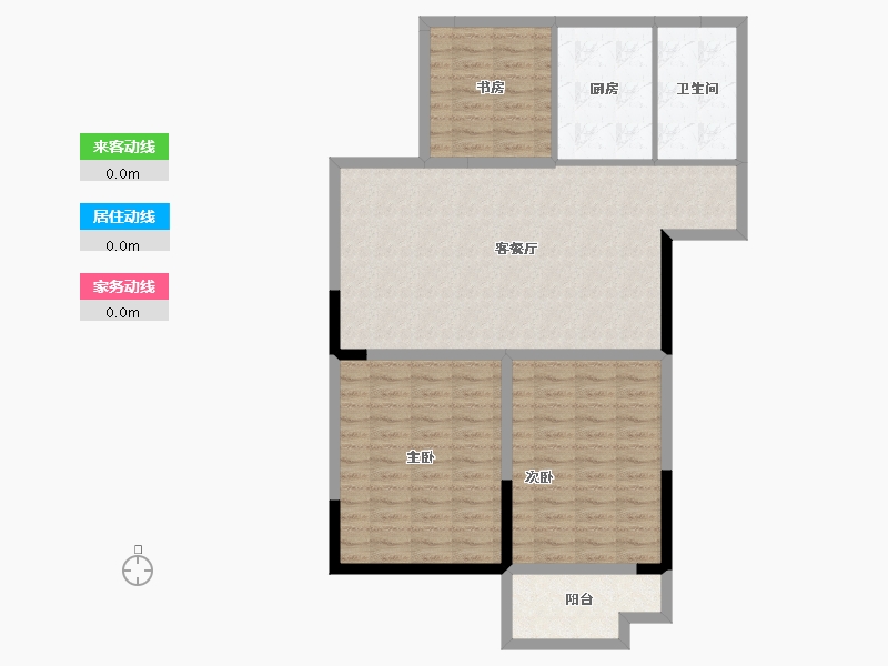 江苏省-盐城市-青年华都-83.60-户型库-动静线