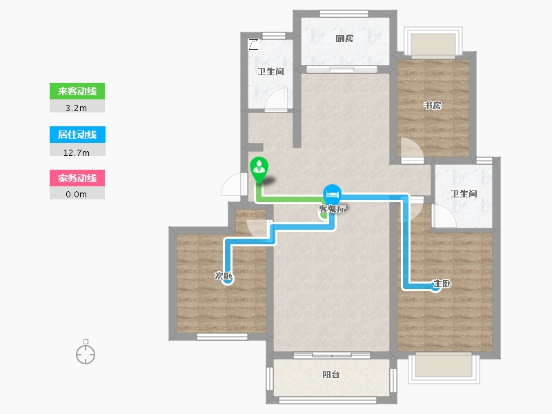 山西省-运城市-盛世花园-92.12-户型库-动静线