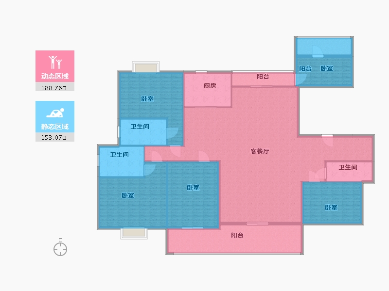 广东省-河源市-东江湾-319.09-户型库-动静分区