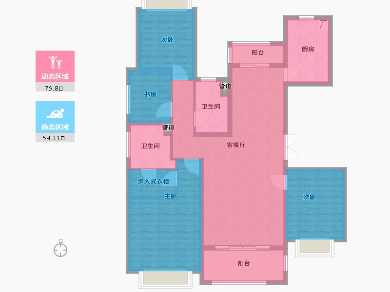 上海-undefined-中海寰宇天下-120.00-户型库-动静分区