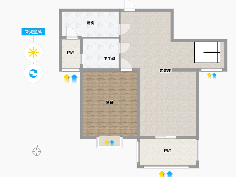 江苏省-盐城市-紫御府-127.01-户型库-采光通风