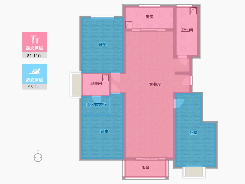 河北省-邯郸市-安居鹅城首府-122.00-户型库-动静分区