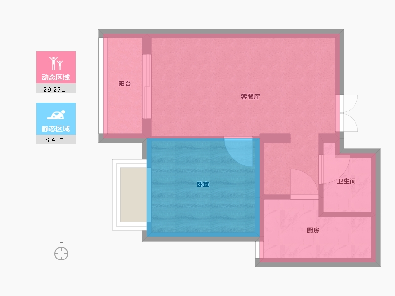 河北省-唐山市-东方渔人码头-32.90-户型库-动静分区