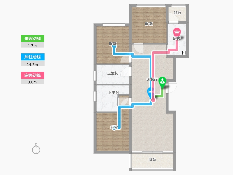 河北省-邯郸市-安居鹅城首府-99.00-户型库-动静线