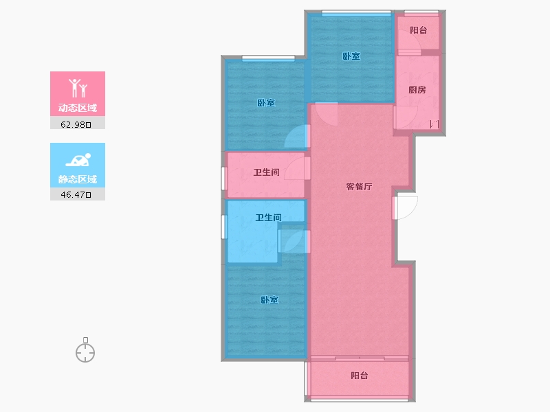 河北省-邯郸市-安居鹅城首府-99.00-户型库-动静分区