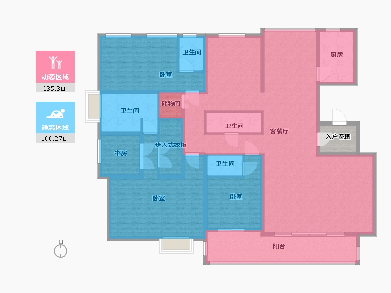 河北省-邯郸市-安居鹅城首府-219.01-户型库-动静分区