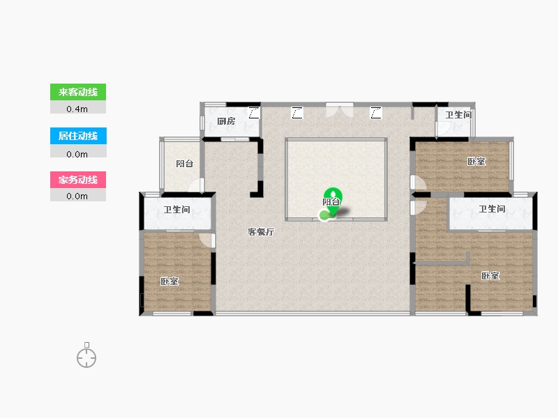 四川省-宜宾市-中铁·卓越城-199.27-户型库-动静线