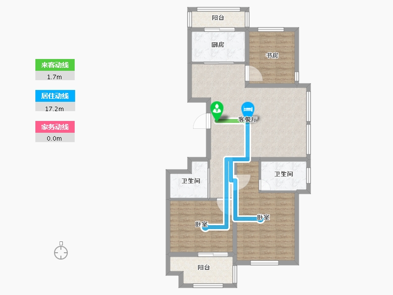 浙江省-宁波市-悦湖湾-92.01-户型库-动静线