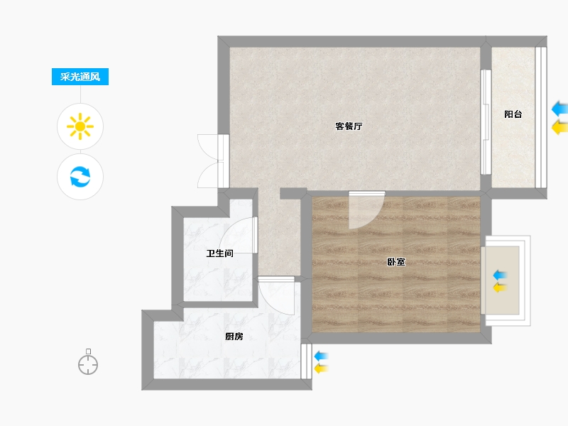 河北省-唐山市-东方渔人码头-41.82-户型库-采光通风