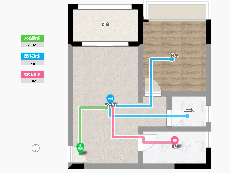 陕西省-西安市-旭生ICC-43.56-户型库-动静线