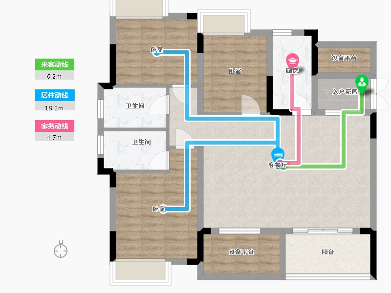 湖北省-宜昌市-滨江首府-98.01-户型库-动静线