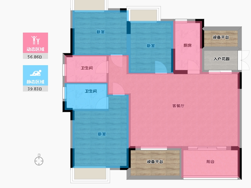 湖北省-宜昌市-滨江首府-98.01-户型库-动静分区