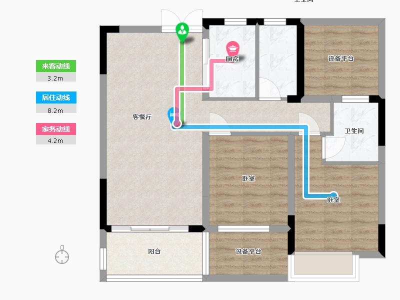 湖北省-宜昌市-滨江首府-79.00-户型库-动静线