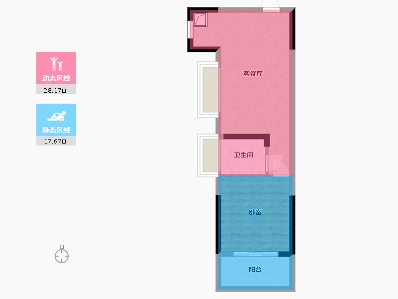 广西壮族自治区-南宁市-盛邦双悦湾-40.02-户型库-动静分区