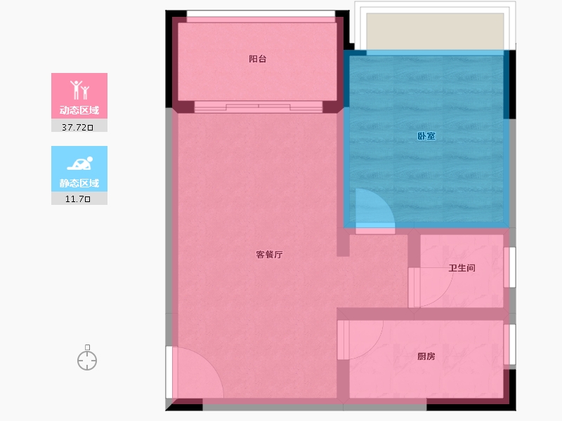 陕西省-西安市-旭生ICC-43.51-户型库-动静分区