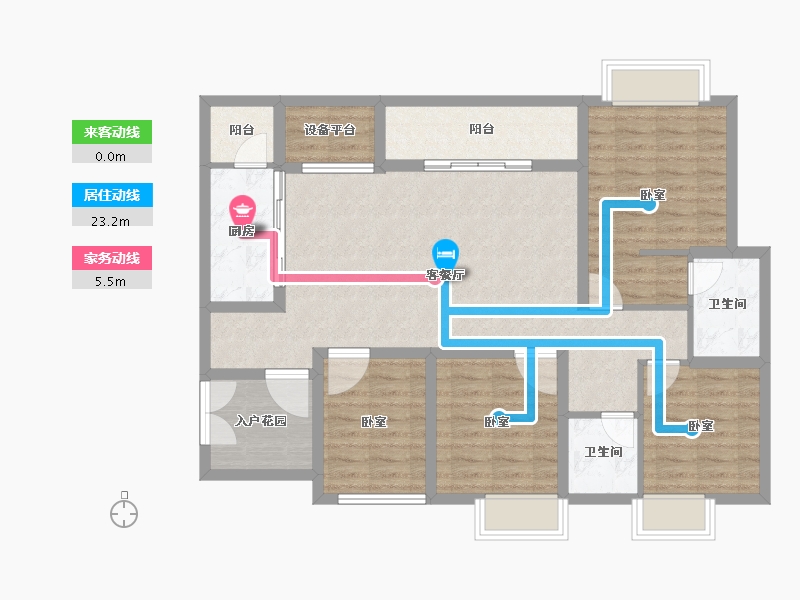 贵州省-黔东南苗族侗族自治州-惠邦·学府世家-103.80-户型库-动静线