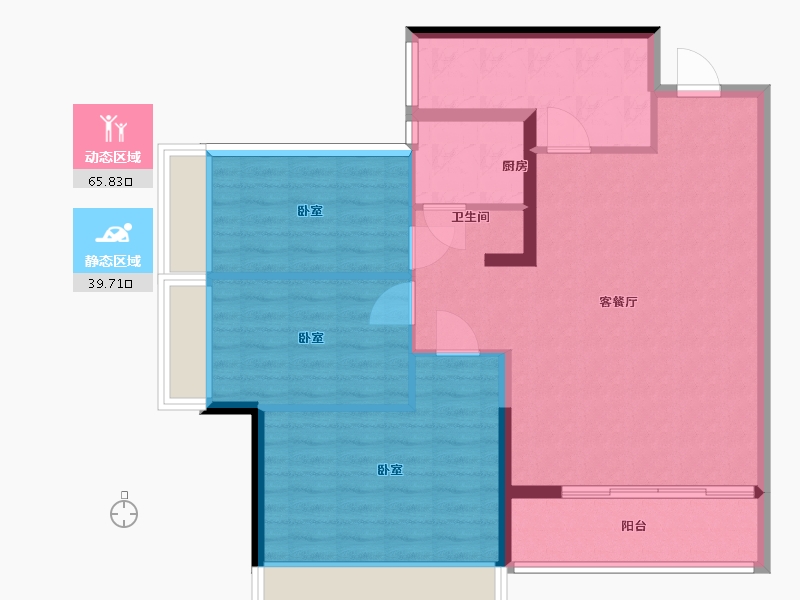 广东省-深圳市-新霖荟邑-96.00-户型库-动静分区