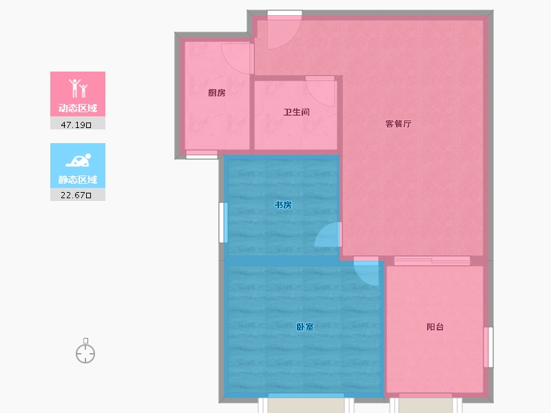 山东省-潍坊市-和扬万悦城-63.00-户型库-动静分区