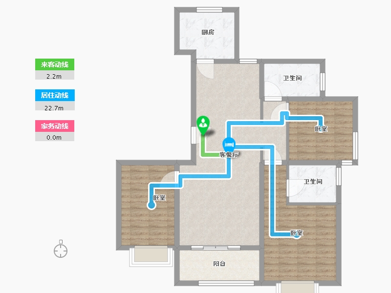 山东省-日照市-浮来春公馆-102.01-户型库-动静线