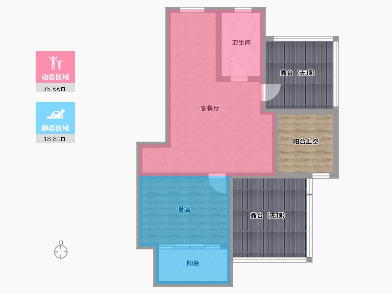 江苏省-镇江市-清丽华庭-76.49-户型库-动静分区