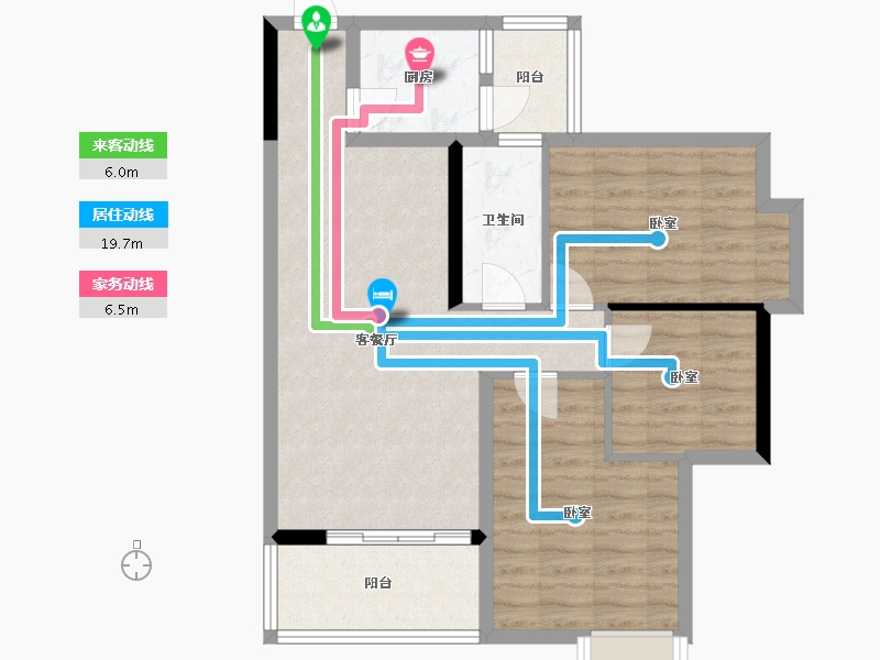 四川省-南充市-东城国际-78.81-户型库-动静线