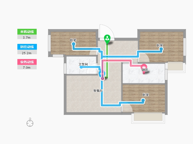 福建省-三明市-兄弟唐人街-78.21-户型库-动静线