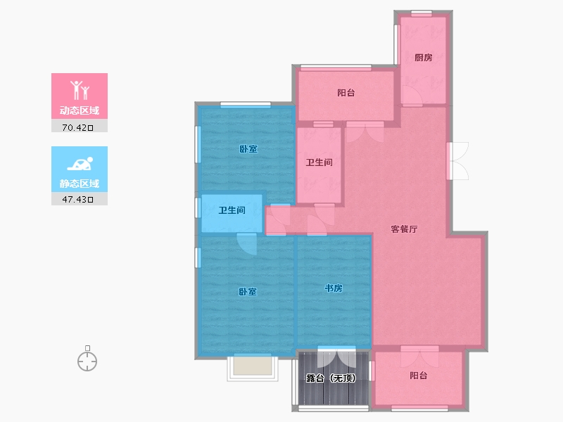 河北省-承德市-长瑞锦城-113.12-户型库-动静分区