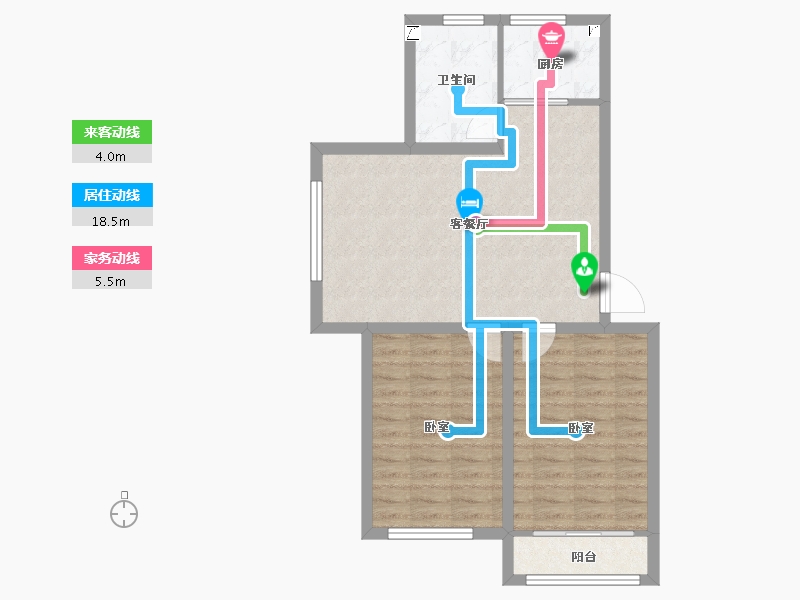 河北省-唐山市-瑞安盛境-70.06-户型库-动静线