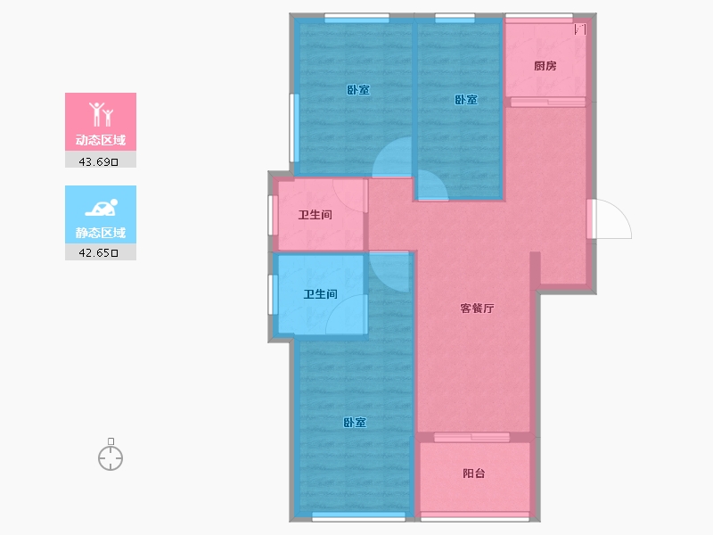 福建省-三明市-学府壹号-78.06-户型库-动静分区