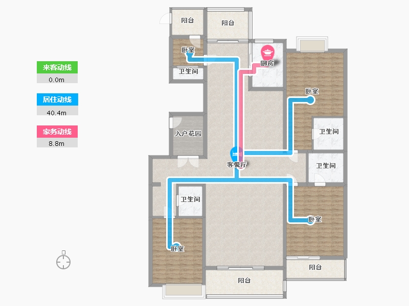 山西省-太原市-云水世纪明珠-205.00-户型库-动静线