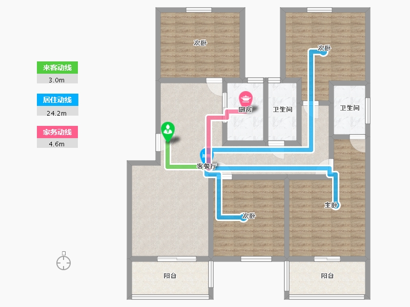 江苏省-连云港市-香城孔望书院-121.00-户型库-动静线