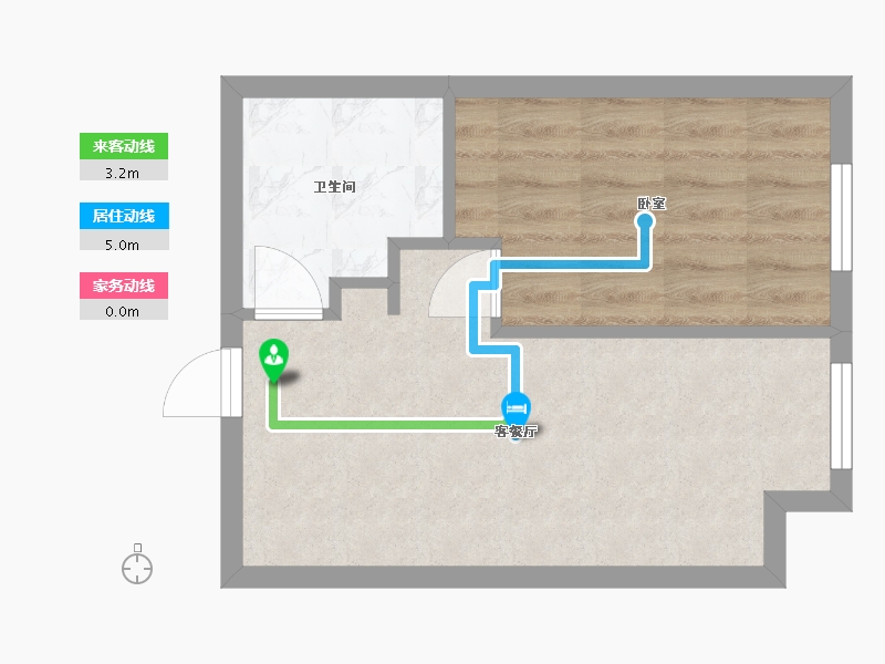 内蒙古自治区-呼和浩特市-大爱国际-35.88-户型库-动静线