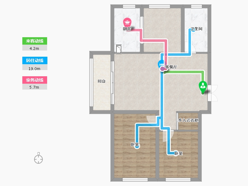 辽宁省-本溪市-万豪·国际花园-79.04-户型库-动静线