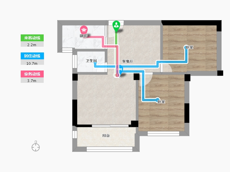 福建省-宁德市-中融中央公馆-37.06-户型库-动静线