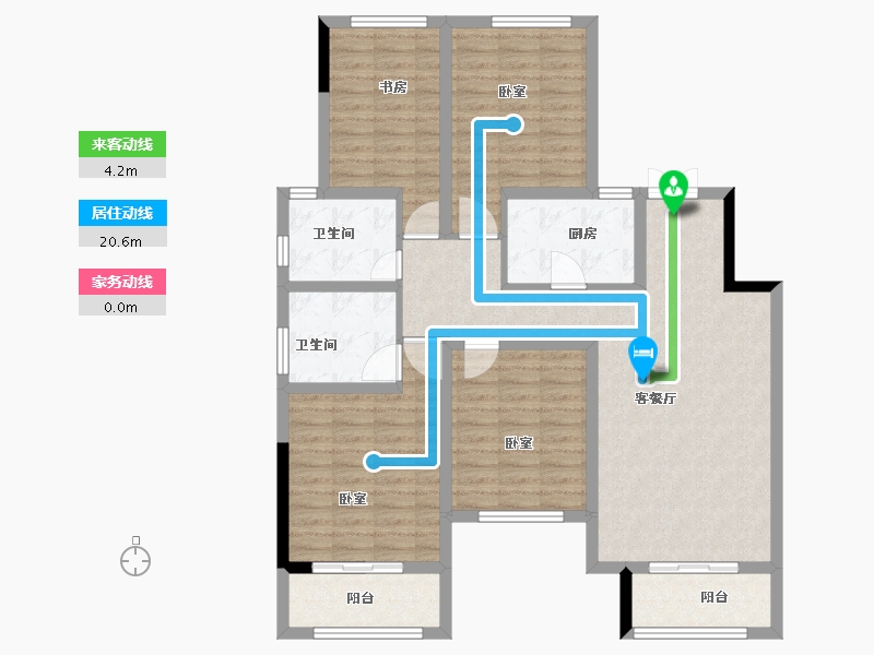 江苏省-南京市-大地伊丽雅特湾-112.92-户型库-动静线