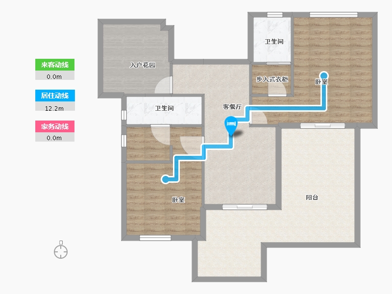 河北省-石家庄市-瑞城北区-110.40-户型库-动静线