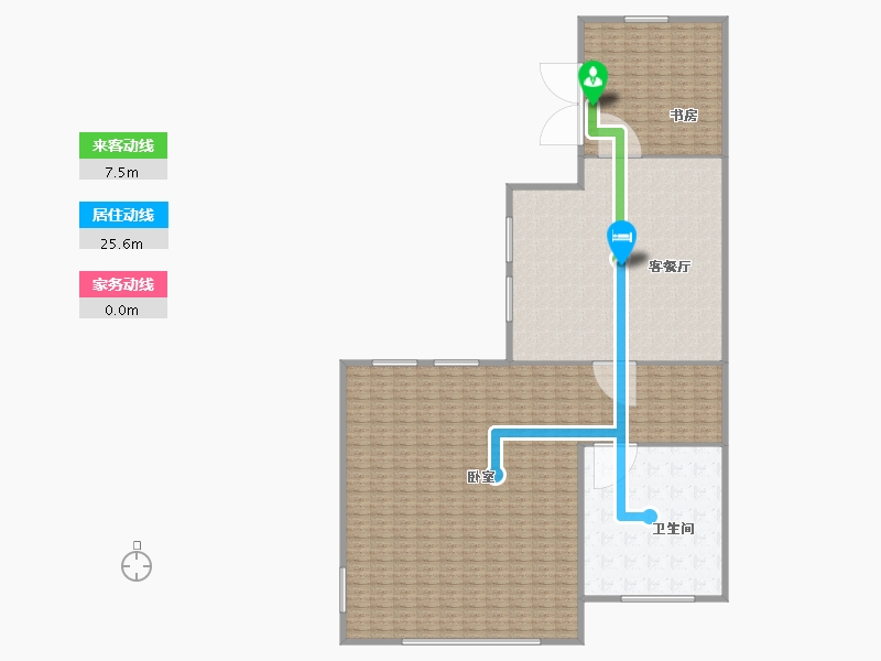 江苏省-盐城市-朗达壹号院-269.09-户型库-动静线