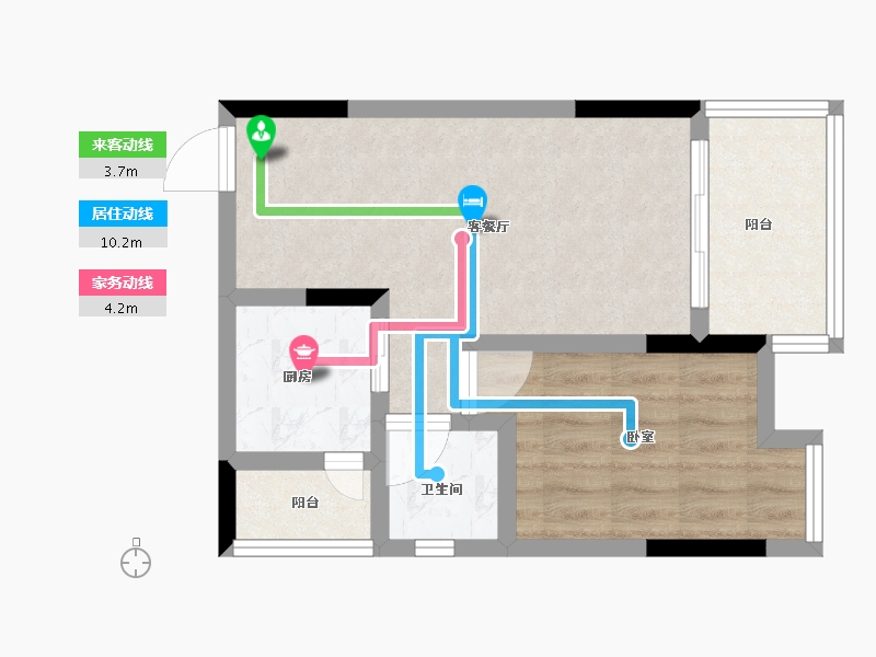 四川省-巴中市-南江印象-45.65-户型库-动静线