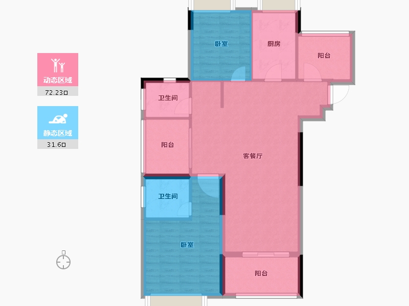 江苏省-南京市-保利梧桐语-94.01-户型库-动静分区