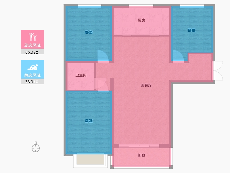 河北省-石家庄市-紫睿天和-89.02-户型库-动静分区