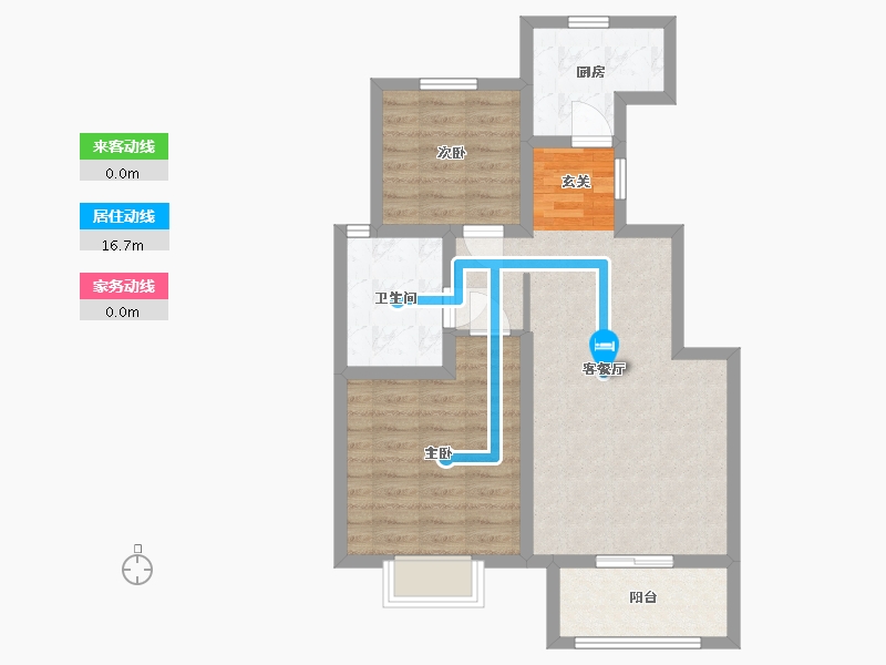 山东省-青岛市-清华园-68.80-户型库-动静线