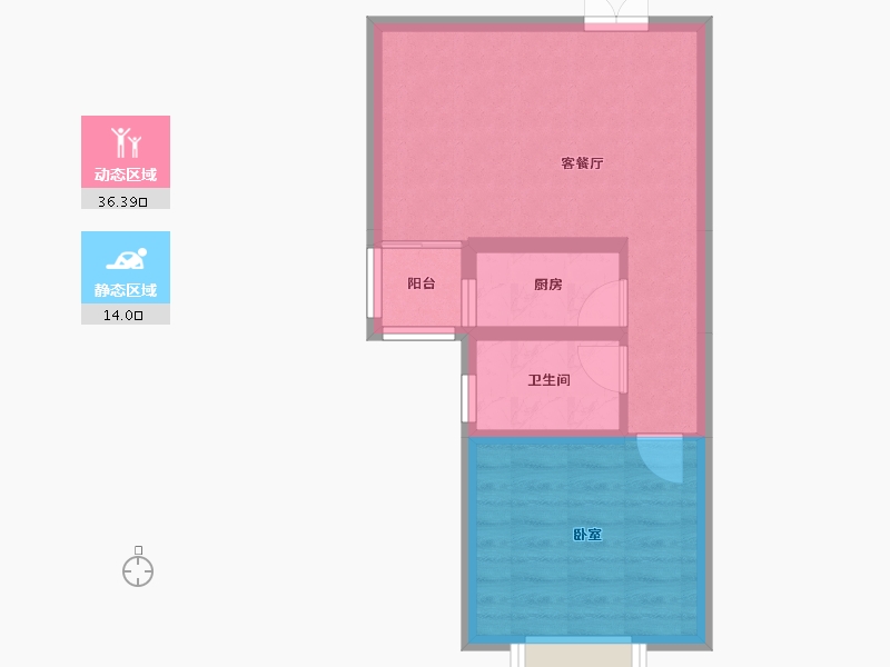 河北省-石家庄市-燕港美域-44.47-户型库-动静分区