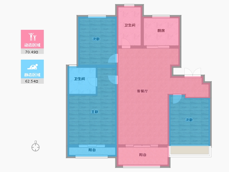 河南省-周口市-建业森林半岛-120.00-户型库-动静分区