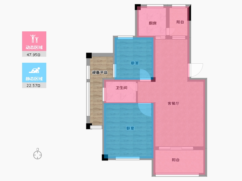 江西省-上饶市-槠溪·碧水香邻-68.00-户型库-动静分区